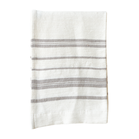 Avery Tea Towel, Stone