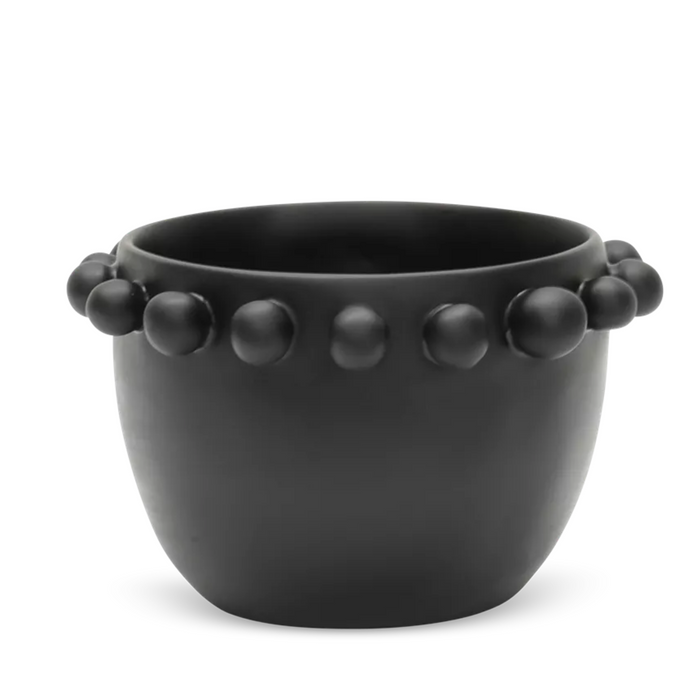 Bubble Large Deep Bowl, Black