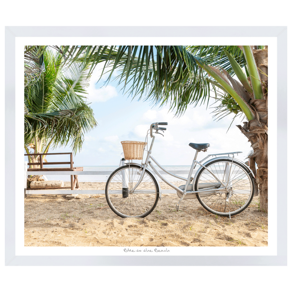 Bike To The Beach, 24” x 20”