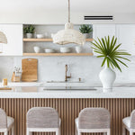 Surrey 24" Counter Stool, Cream White Leather