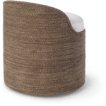 Berlin Swivel Stool, Walnut