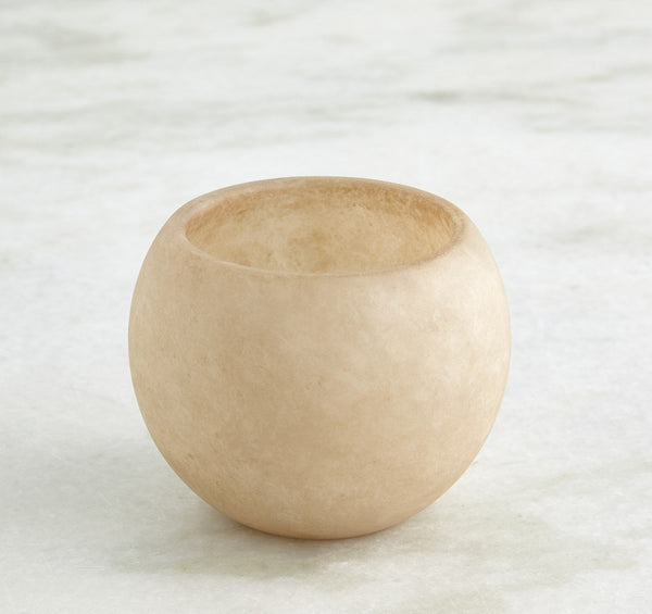 Alabaster Ball Bowl, Sand