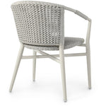 Nina Outdoor Stackable Arm Chair, Stone