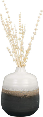 Ombre Tone Ceramic Vase, 7.5"H
