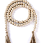 Decorative Wooden Beads, 58"