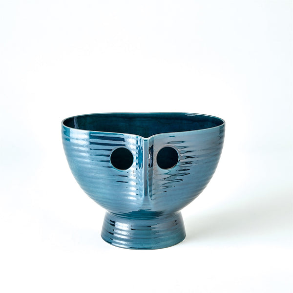 Popeye Vase, Indigo, Short
