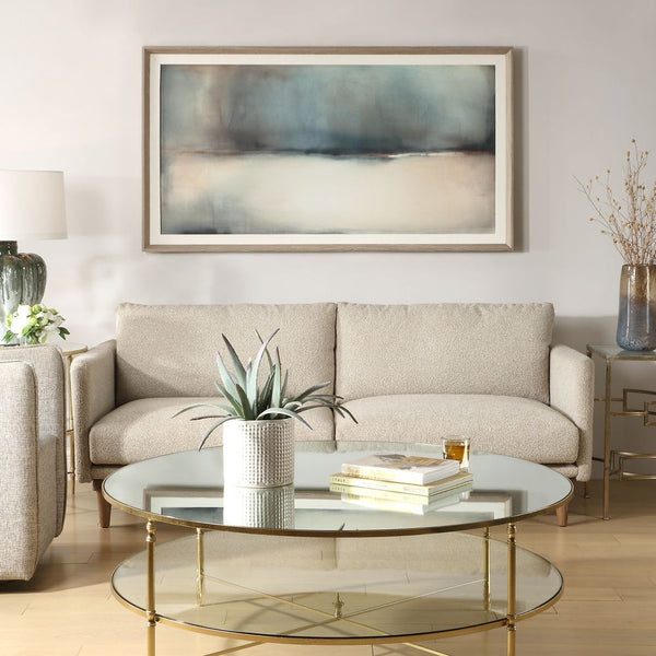 Deep Rains Framed Print, 65W" x 35H"