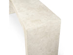 Abbott Stone Console Table, 72"W x 16"D x 32"H