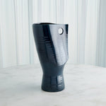 Popeye Vase, Indigo, Tall