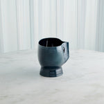 Popeye Vase, Indigo, Short