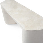 Holland Outdoor Console Table, White, 64"W x 18"D