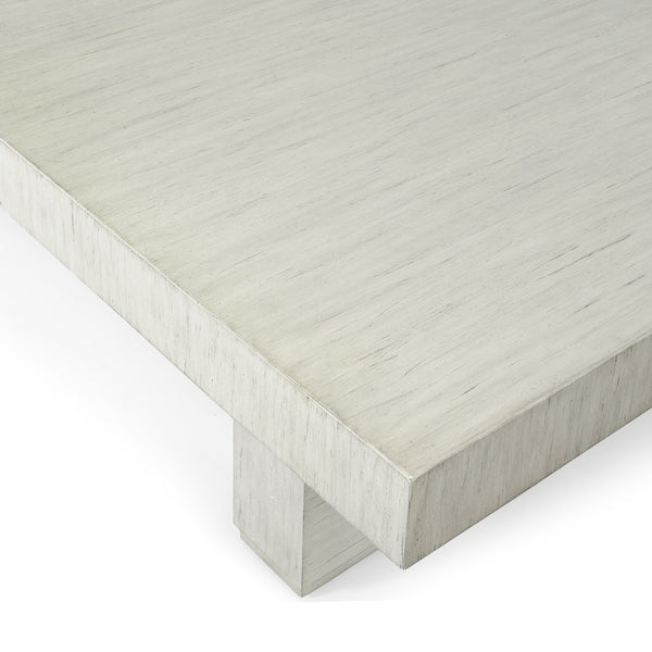 Broderick Extendable Dining Table, Light Driftwood 80" to 120" L