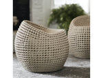 Manhattan Swivel Stool, Ivory