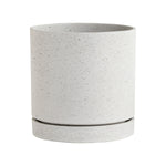 Callahan Pot with Saucer, Terrazzo, 2 Sizes