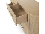 Zoey Natural Oak Dresser, 70"W x 22"D x 34"H