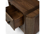 Zoey Walnut Nightstand, 32"W