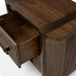 Zoey Walnut Nightstand, 32"W