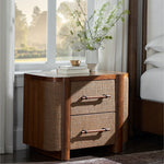 Zoey Walnut Nightstand, 32"W