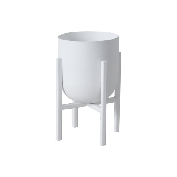 Mallow Plant Stand, White, 2 Sizes
