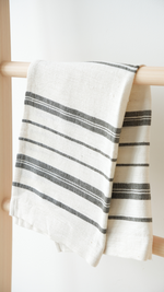 Avery Tea Towel, Grey