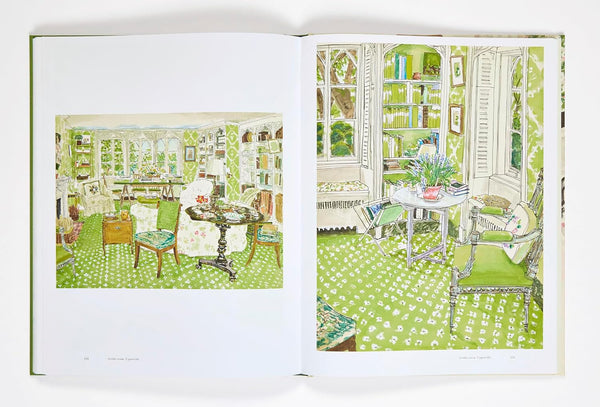 The Enchanting Interiors of Bunny Mellon: Paintings by Snowy Campbell