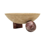 Dahlia Bowl, 13"W x 12.5"D