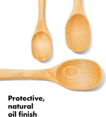 OXO 3 Piece Wooden Spoon Set