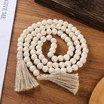 Decorative Wooden Beads, 58"