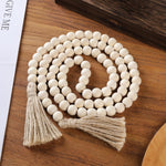 Decorative Wooden Beads, 58"