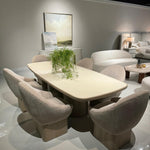 Santorini Dining Table, 106"W x 46"D