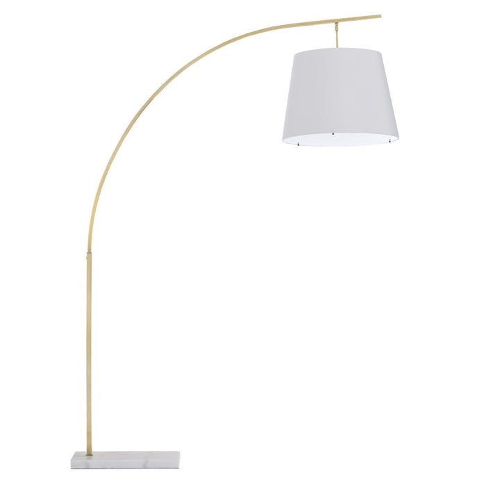Cloister Large Brass Floor Lamp, 87"H