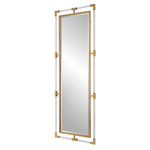 Balkan Tall Mirror, Gold, 28"W x 75"H