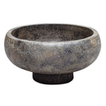 Brixton Bowl, Aged Black, 14"W X 7"H X 14"D