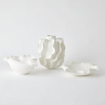 Folios Low Bowl, Matte White, 13.5"W