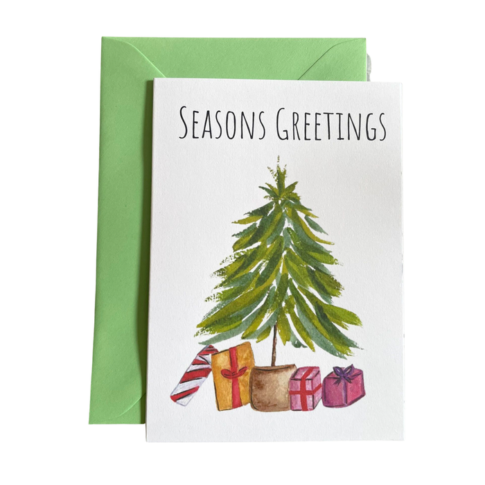 'Seasons Greetings' Greeting Card