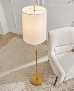 Beckham Classic Floor Lamp, Burnished Brass