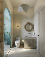 Andorra Mirror - Large, 43"W x 43.5"H