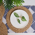 Natural Water Hyacinth Placemats, Set of 6