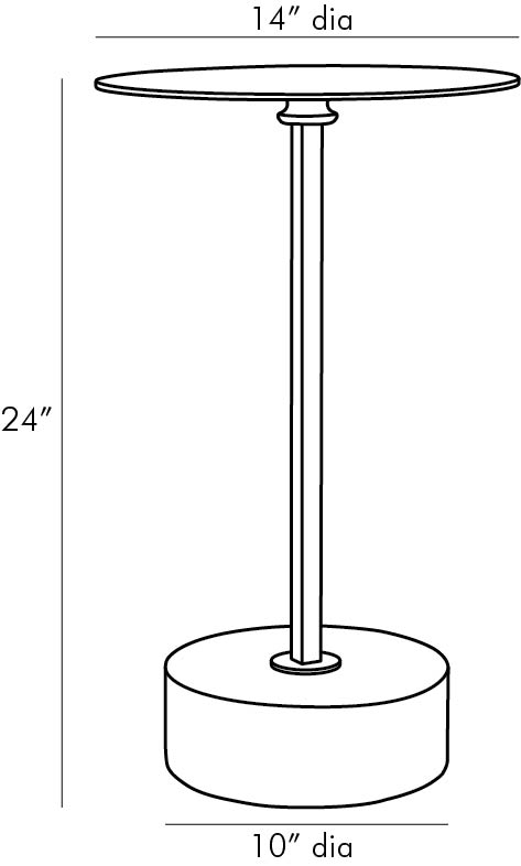 Clarita Accent Table