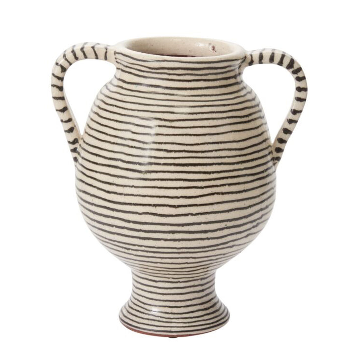 Lines Vase, 9.25"x 7.5"x 10.5"