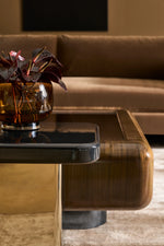 Gelee Accent Table - Chocolate, 19"Dia
