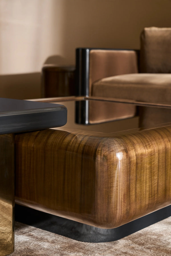 Gelee Accent Table - Chocolate, 19"Dia