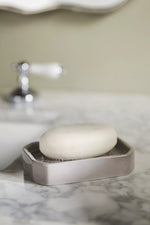 Shagreen Soap Dish, Grey/ Unique