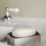 Shagreen Soap Dish, Grey/ Unique