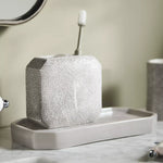 Shagreen Tray, Grey/ Unique