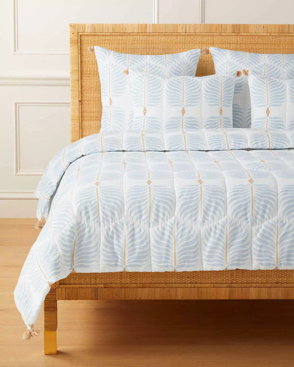 Granada Quilt, Twin, Coastal Blue