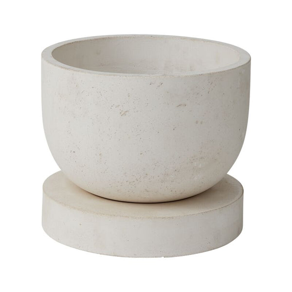 Archer Planter, Stone, 12.25" x 10.75"