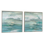 Tranquil State of Mind, Framed Canvas, 2 Styles, 38"W x 38"H