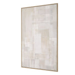 Erase Hand Painted Canvas, 50"W x 74"H