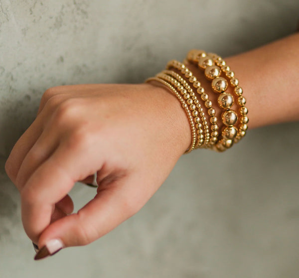 6MM Signature Bracelet, Gold
